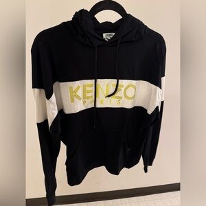 Kenzo Hoodie in Black, White, and Yellow